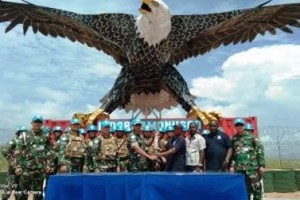 Pasukan Garuda Amankan Senjata Dari Masyarakat Lukungwe